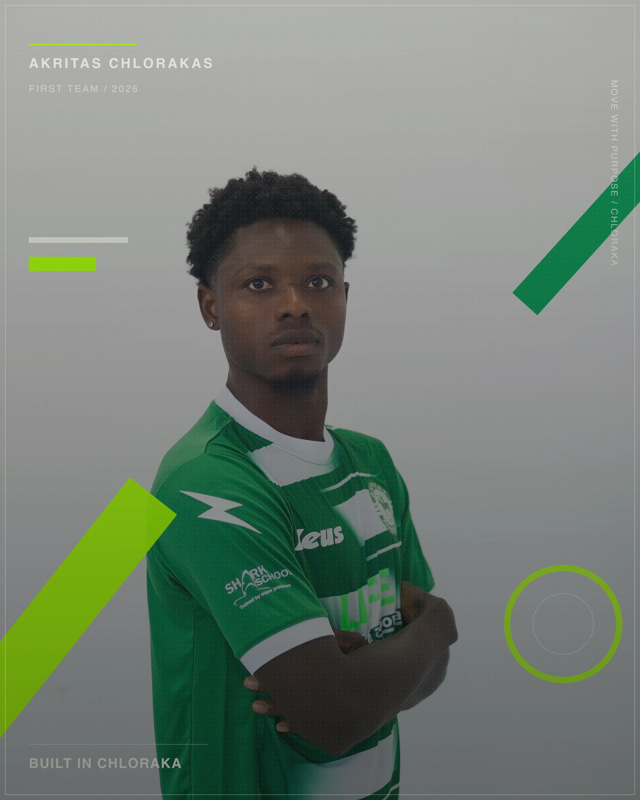 Benson Anang in official Akritas player hero artwork